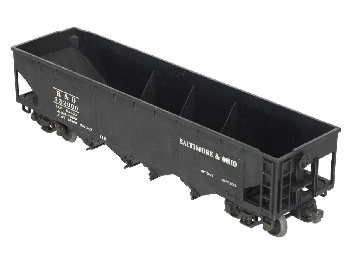 Lionel 716 Vintage O Gauge Prewar Baltimore & Ohio Hopper Car #532000 VG