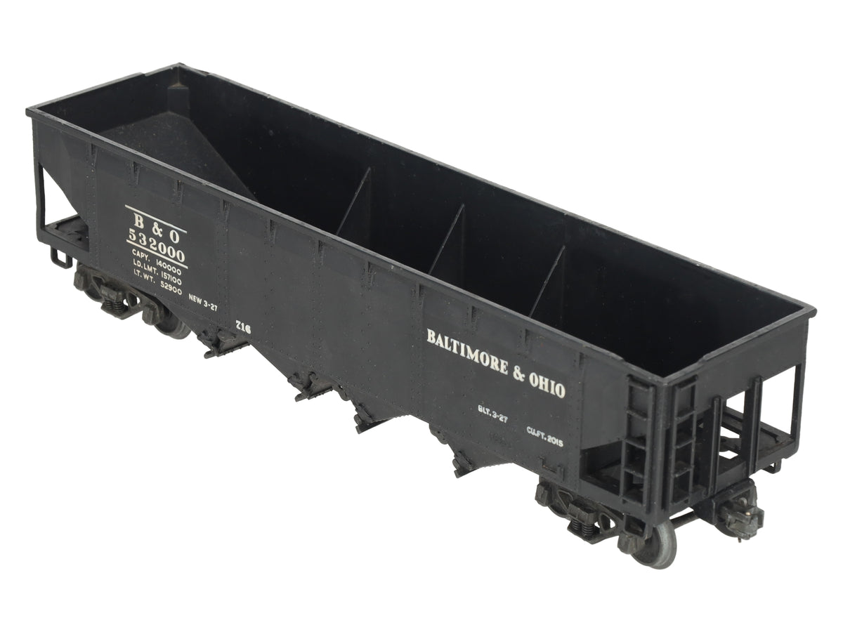 Lionel 716 Vintage O Gauge Prewar Baltimore & Ohio Hopper Car #532000 VG