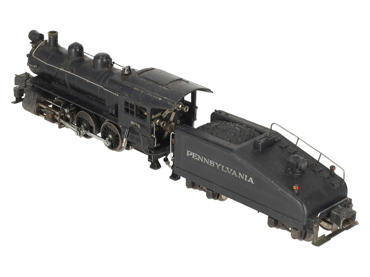 Lionel 233 Vintage O Prewar 0-6-0 Semi-Scale Switcher w/2233B Tender VG