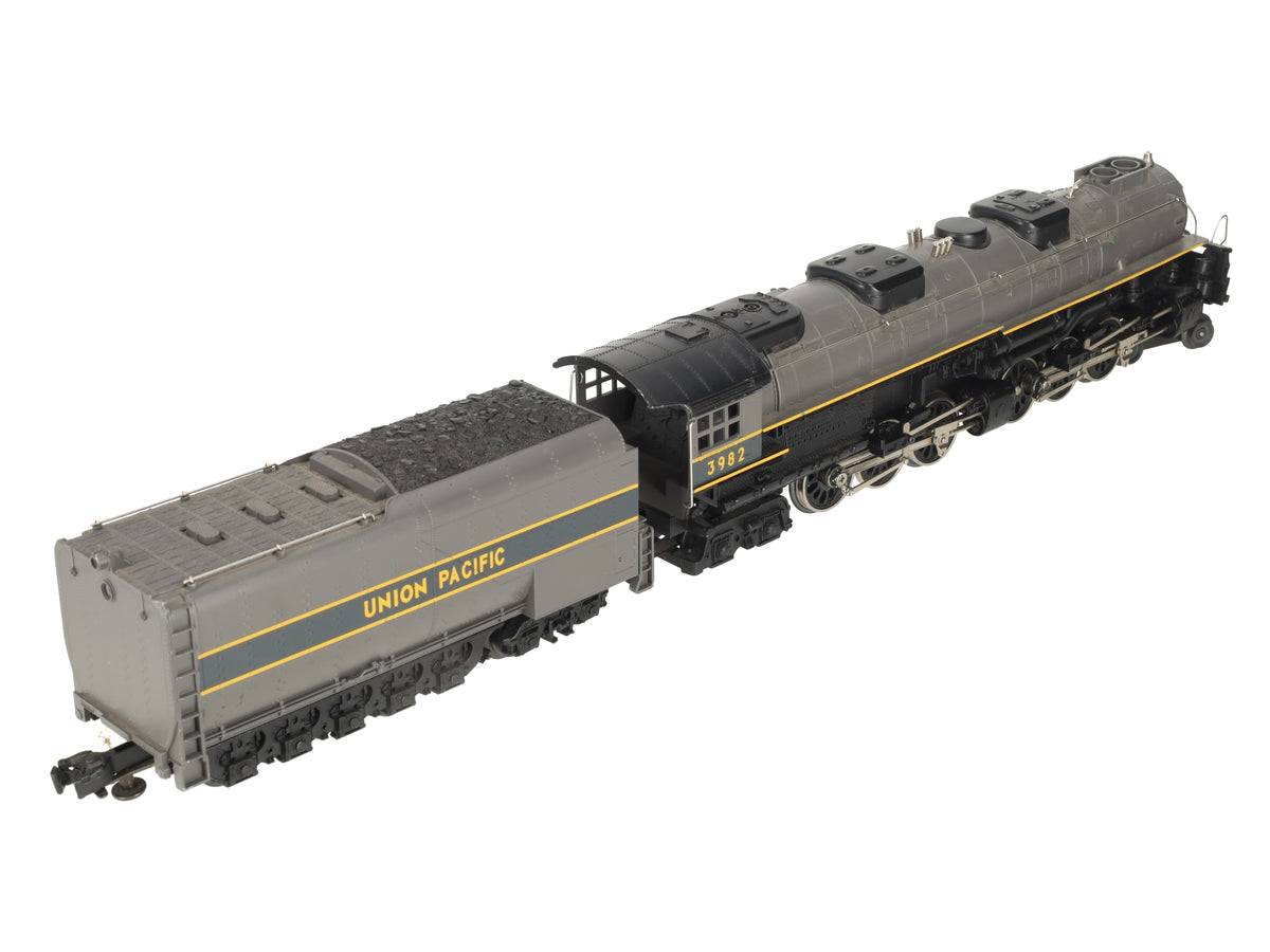 MTH RK-1107 O Gauge Union Pacific Steam Locomotive & Tender #3982 VG