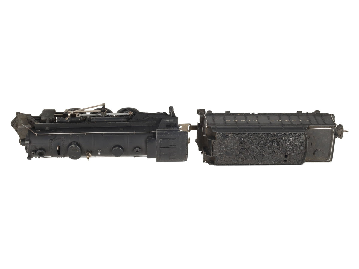 Lionel 224E Vintage O Gauge Diecast 2-6-2 Steam Locomotive & Tender 2224W VG