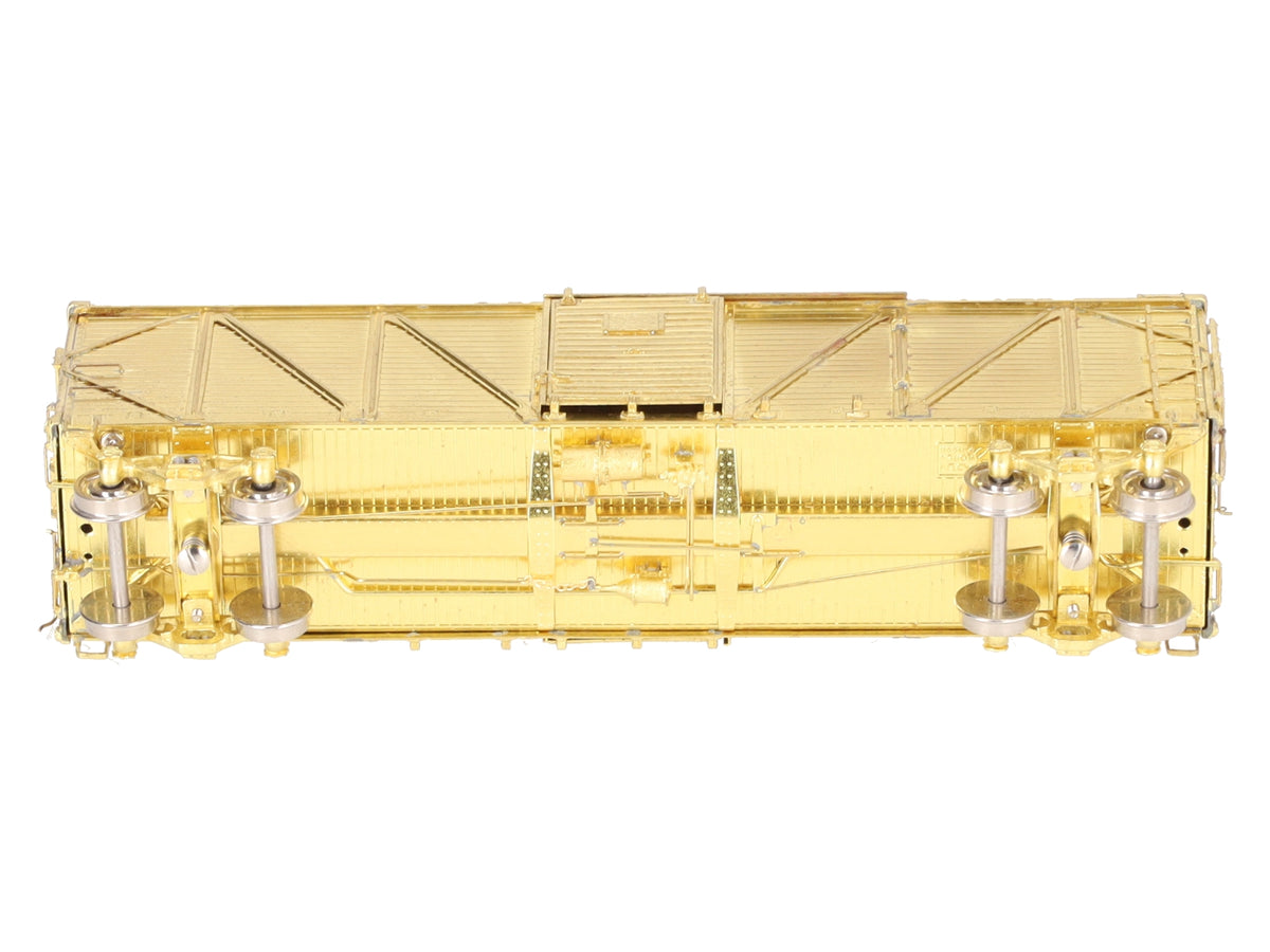Overland 3151 HO Scale BRASS Boston & Maine XM-1 Boxcar - Unpainted VG/Box