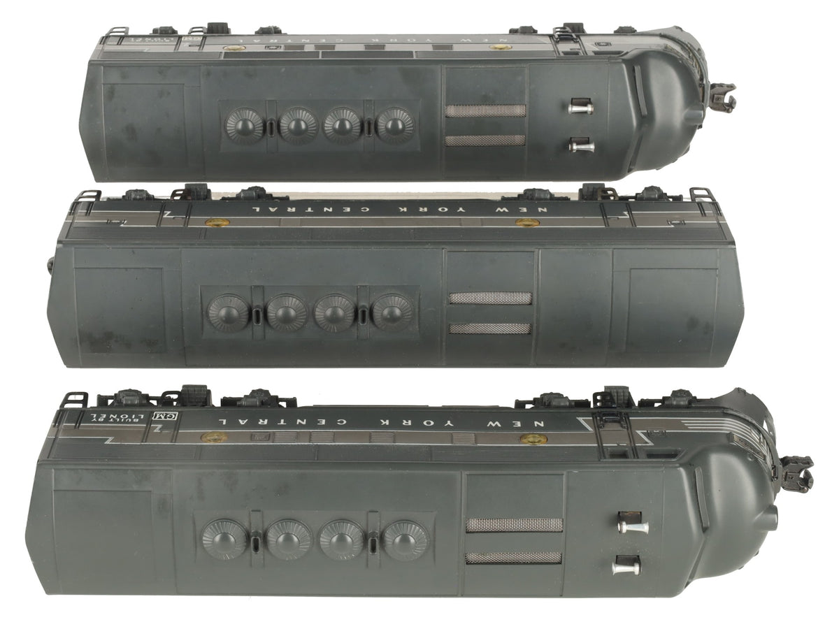 Lionel 2344 Vintage O New York Central F-3 ABA Diesel Locomotive Set EX
