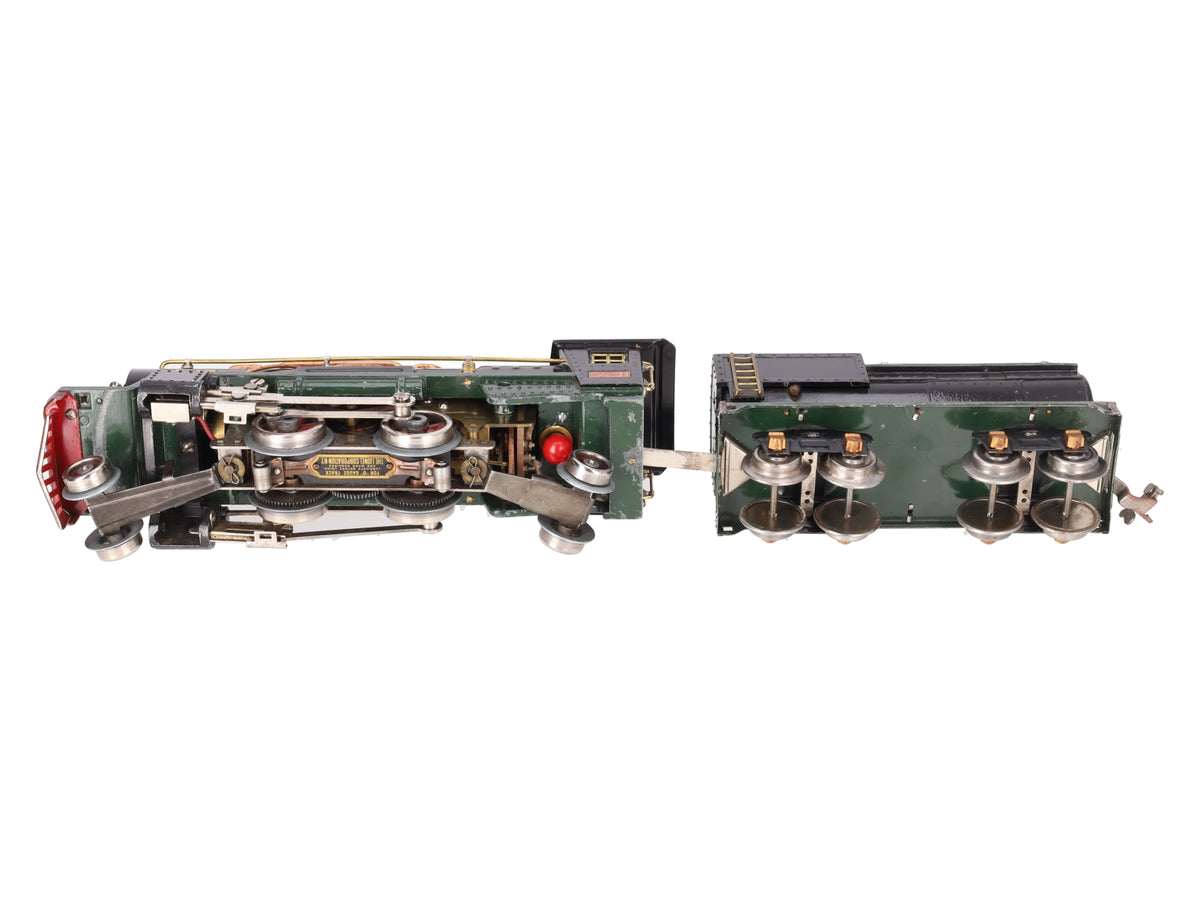 Lionel 260E Vintage O Prewar 2-4-2 Tinplate Steam Locomotive w/ 260T Tender VG