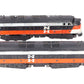 Marx 2002 Vintage O Gauge New Haven AB Diesel Locomotive Set VG