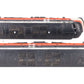 Marx 2002 Vintage O Gauge New Haven AB Diesel Locomotive Set VG
