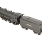 Lionel 1666E Vintage O Gauge Gray 2-6-2 Steam Locomotive with Tender EX