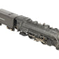 Lionel 1666E Vintage O Gauge Gray 2-6-2 Steam Locomotive with Tender EX