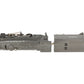 Lionel 1666E Vintage O Gauge Gray 2-6-2 Steam Locomotive with Tender EX