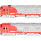 Marx 1095 Vintage O Santa Fe AA Diesel Locomotives VG