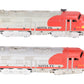Marx 1095 Vintage O Santa Fe AA Diesel Locomotives VG