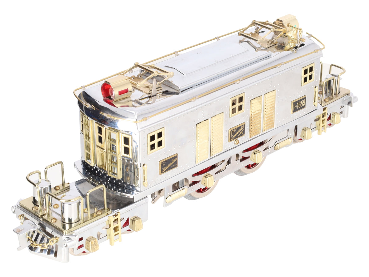 Lionel 6-13109 Standard Gauge AF Chrome Mayflower Presidential Locomotive EX/Box