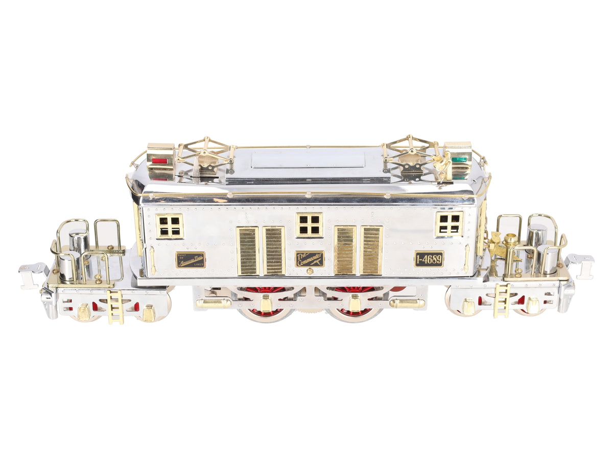 Lionel 6-13109 Standard Gauge AF Chrome Mayflower Presidential Locomotive EX/Box