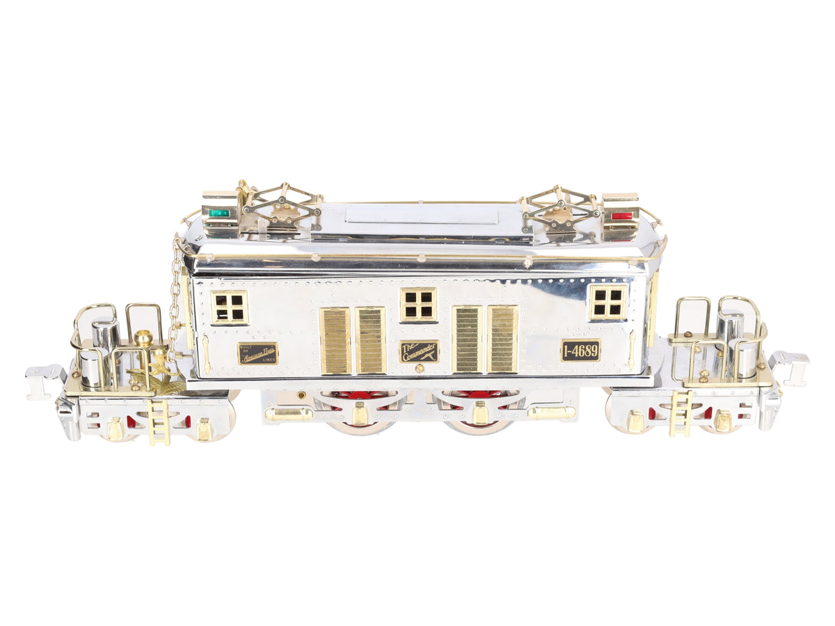 Lionel 6-13109 Standard Gauge AF Chrome Mayflower Presidential Locomotive EX/Box