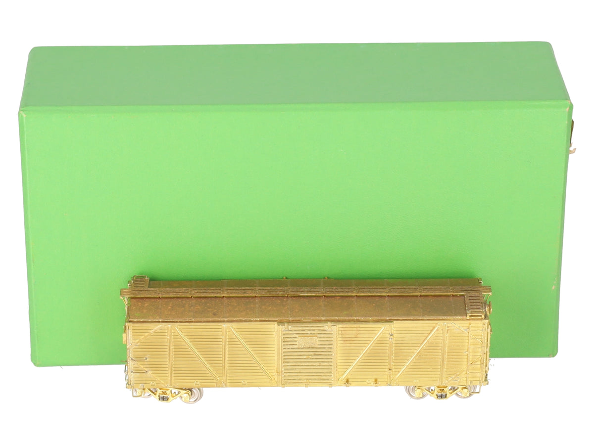 Overland 3151 HO Scale BRASS Boston & Maine XM-1 Boxcar - Unpainted VG/Box
