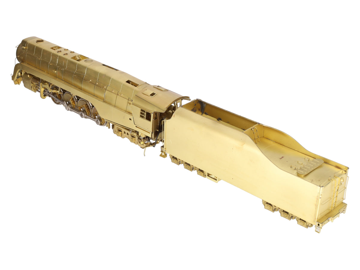 Sunset Models O Gauge BRASS N&W "J" Class 4-8-4 Steam Loco & Tender (2-Rail) VG/Box