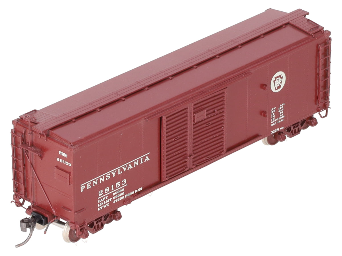Overland OMI-3018 BRASS HO Scale Pennsylvania X-28 Boxcar- F/P EX/Box