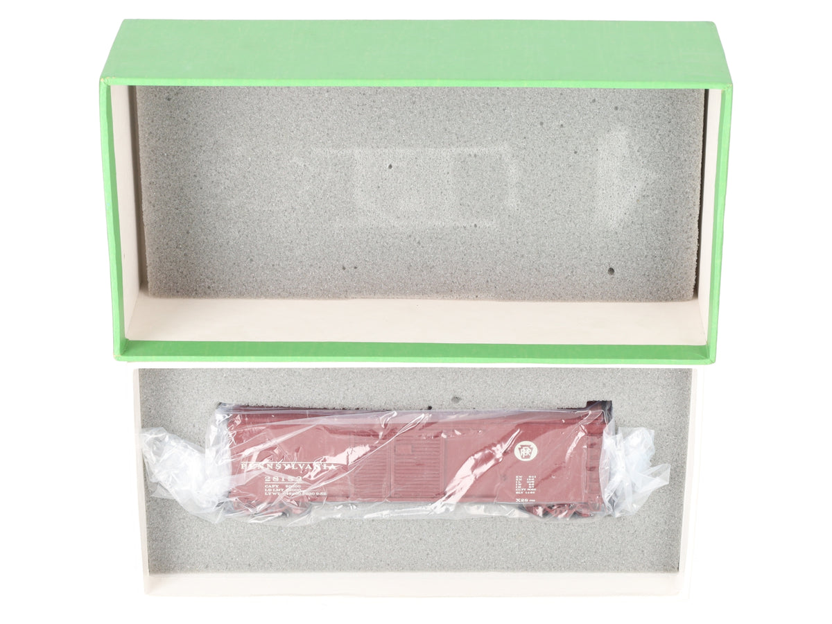 Overland OMI-3018 BRASS HO Scale Pennsylvania X-28 Boxcar- F/P EX/Box