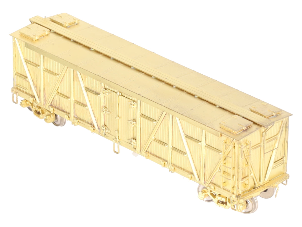 Overland 3069 HO Scale BRASS FGEXR Refrigerator Car -Unpainted EX/Box