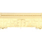 Overland 3069 HO Scale BRASS FGEXR Refrigerator Car -Unpainted EX/Box