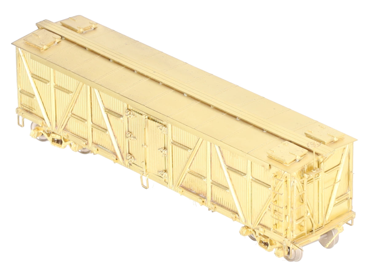 Overland 3069 HO Scale BRASS FGEXR Refrigerator Car -Unpainted EX/Box