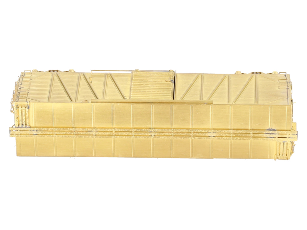 Overland 3099 HO Brass USRA Single Sheath Boxcar w/ Corrugated Door - unpainted EX/Box
