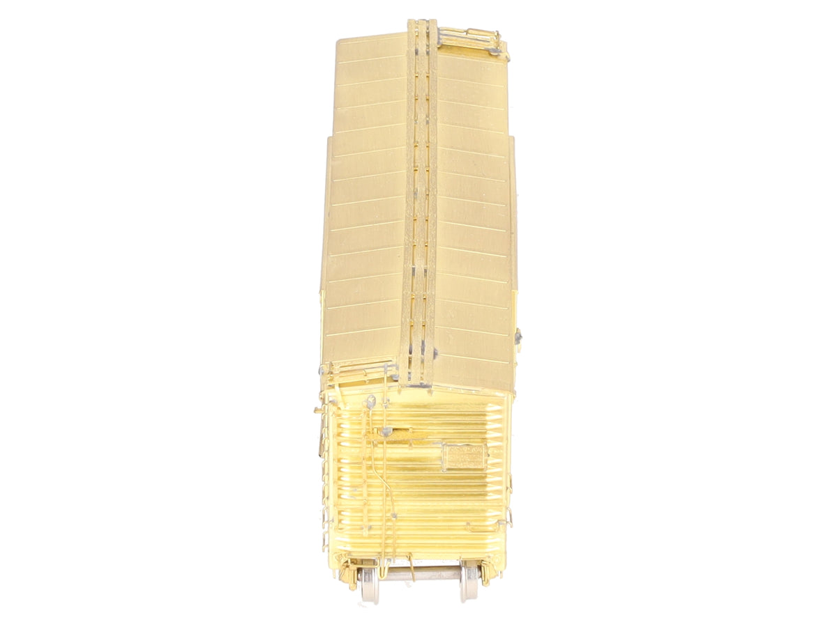 Overland 3099 HO Brass USRA Single Sheath Boxcar w/ Corrugated Door - unpainted EX/Box