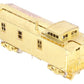 Overland 1192 HO Scale BRASS Boston & Albany Wood Caboose- Unpainted VG/Box