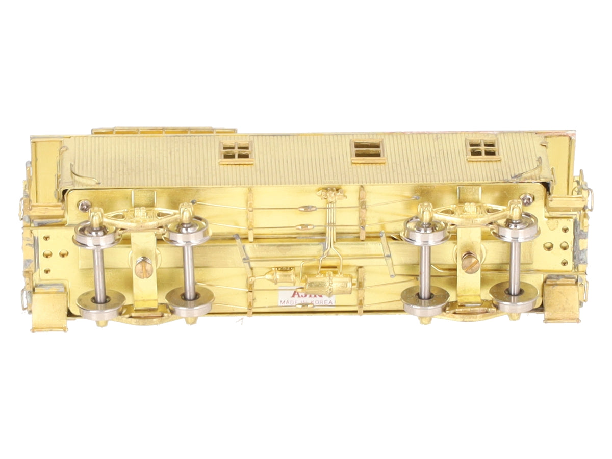 Overland 1192 HO Scale BRASS Boston & Albany Wood Caboose- Unpainted VG/Box