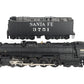 Lionel 6-38055 O Santa Fe 4-8-4 Northern Steam Locomotive & Tender #3751 w TMCC EX/Box