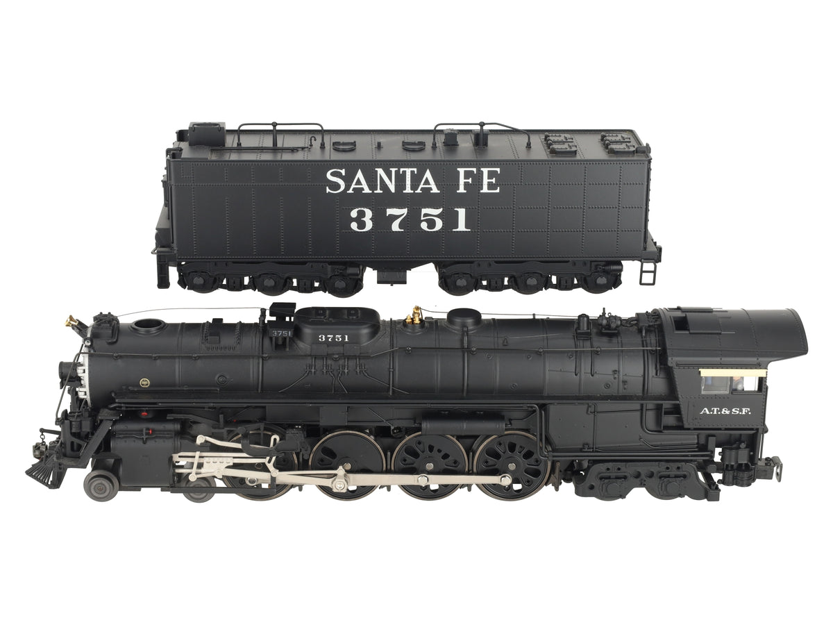 Lionel 6-38055 O Santa Fe 4-8-4 Northern Steam Locomotive & Tender #3751 w TMCC EX/Box