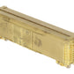 Rail Works X-33 HO BRASS Pennsylvania 50' Round Roof Boxcar -Unpainted VG/Box