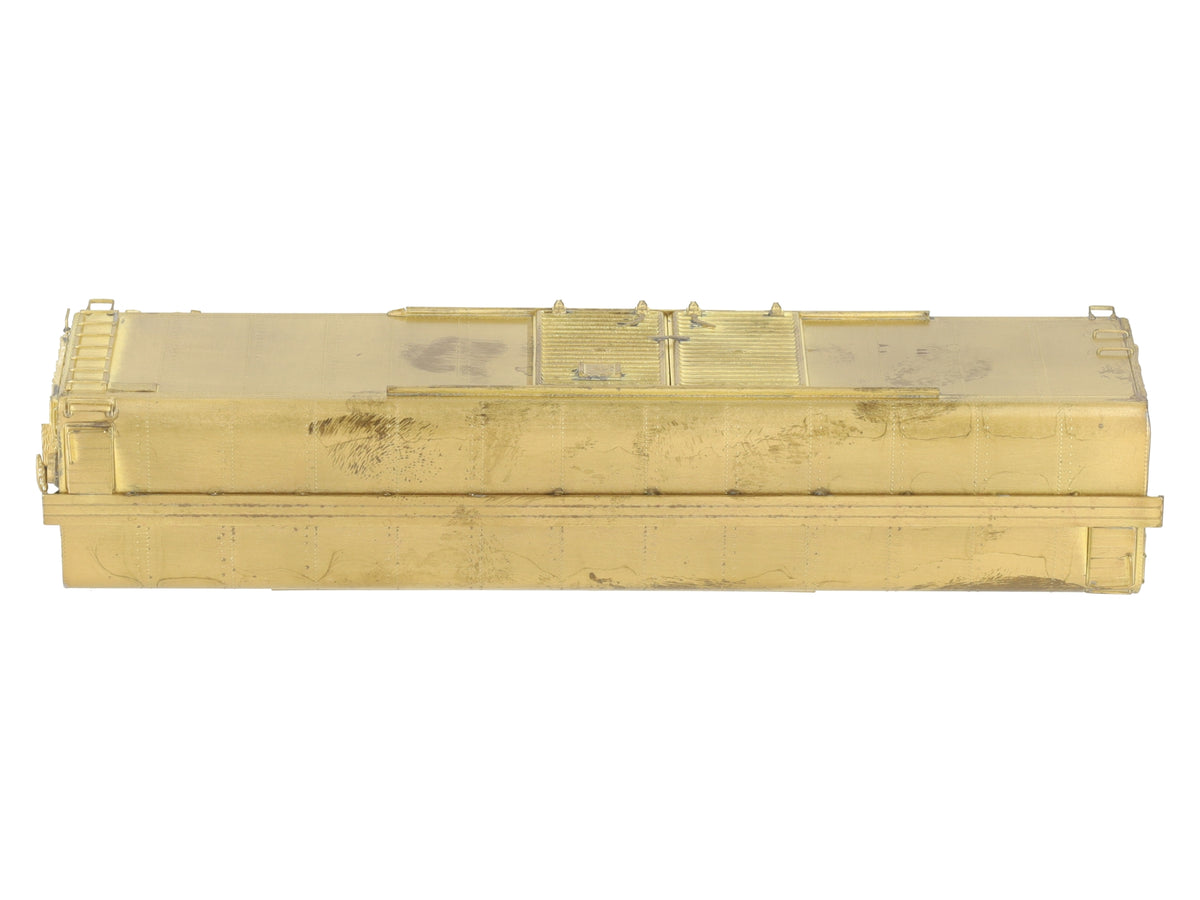 Rail Works X-33 HO BRASS Pennsylvania 50' Round Roof Boxcar -Unpainted VG/Box