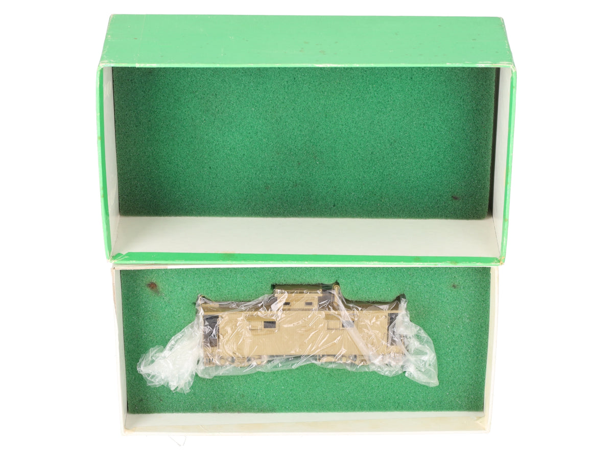 Overland HO Scale Brass Chesapeake & Ohio Wood Caboose- Unpainted EX/Box
