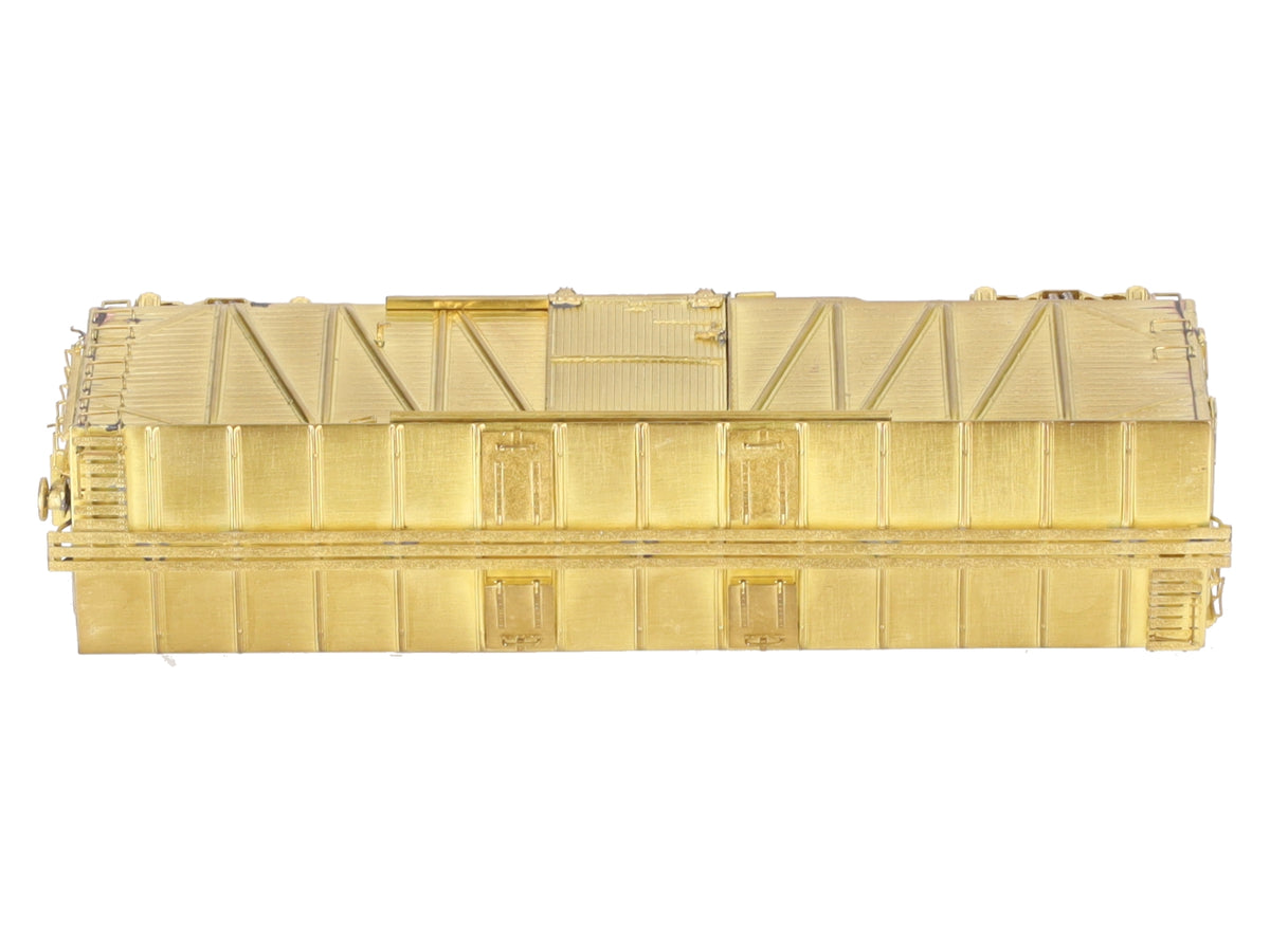 Overland 3100 HO Scale BRASS D&H 1700 Series Wood Sheath Boxcar- Unpainted EX/Box