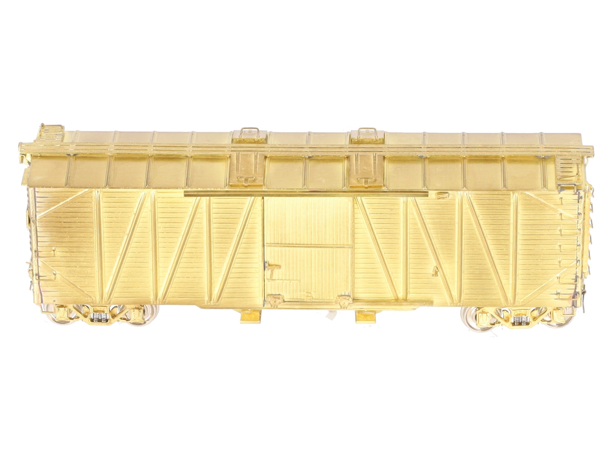 Overland 3100 HO Scale BRASS D&H 1700 Series Wood Sheath Boxcar- Unpainted EX/Box