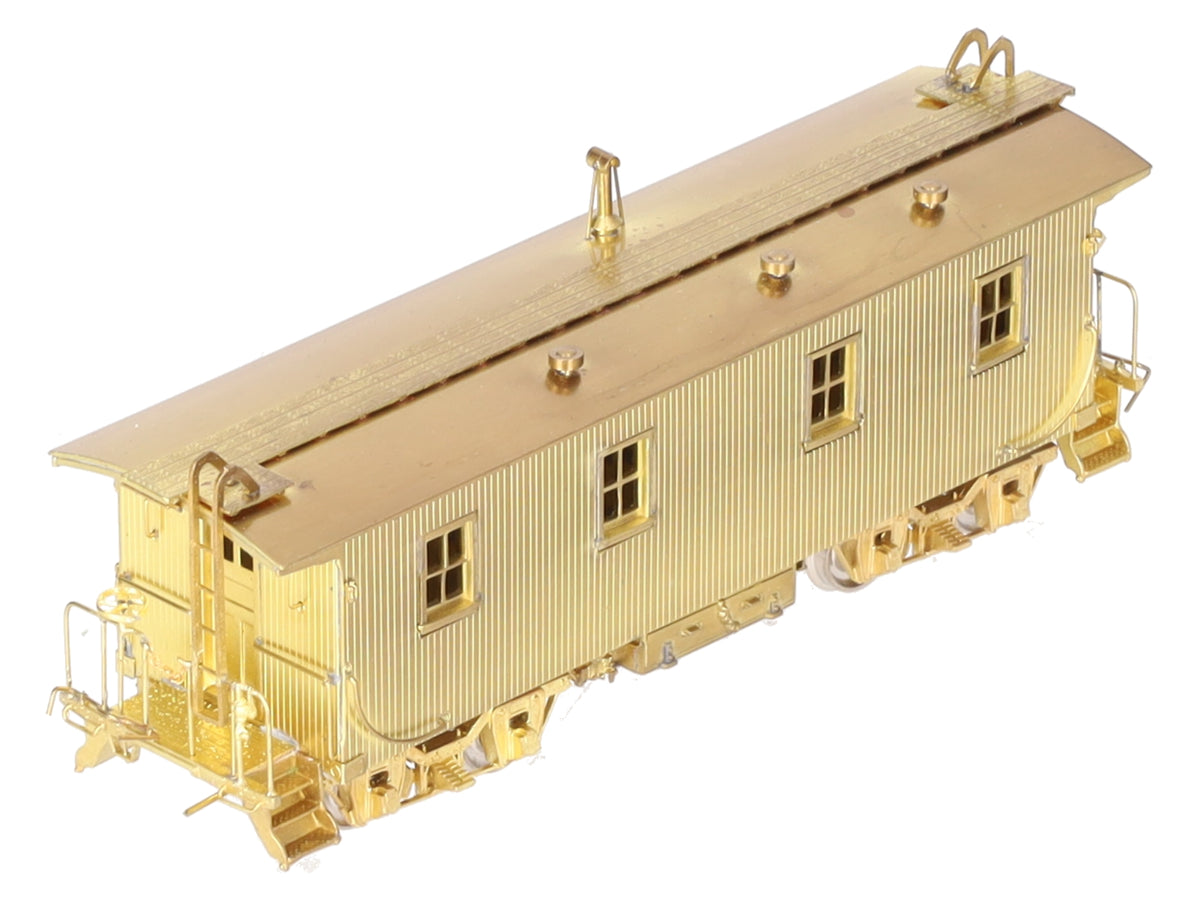 Overland OMI-1206 HO Scale BRASS Boston & Albany Caboose #1142 -Unpainted3 VG/Box
