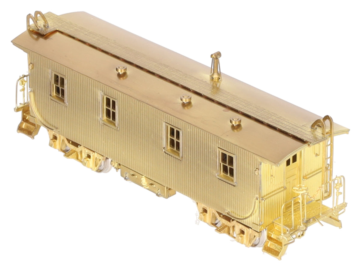 Overland OMI-1206 HO Scale BRASS Boston & Albany Caboose #1142 -Unpainted3 VG/Box