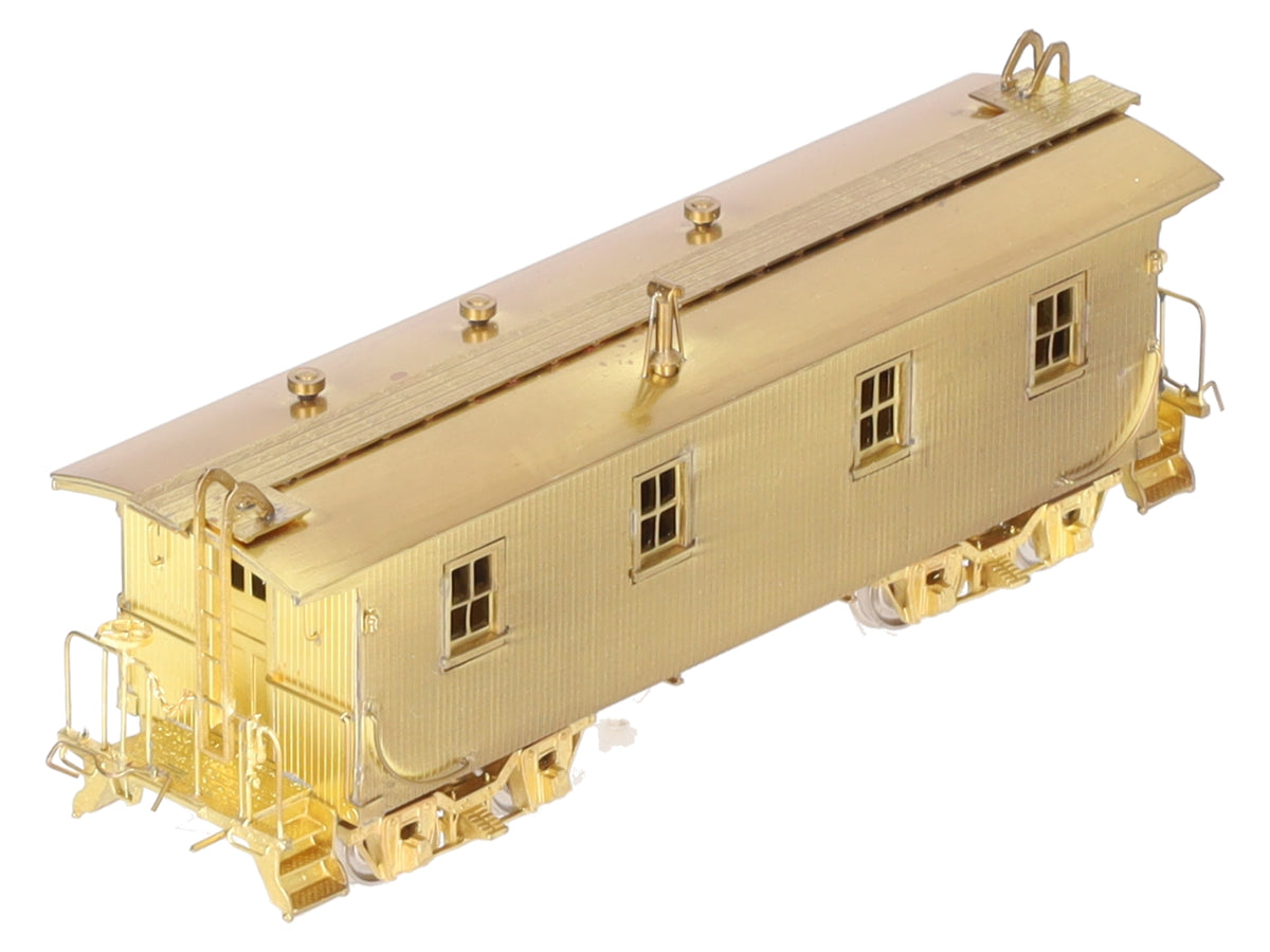 Overland OMI-1206 HO Scale BRASS Boston & Albany Caboose #1142 -Unpainted3 VG/Box