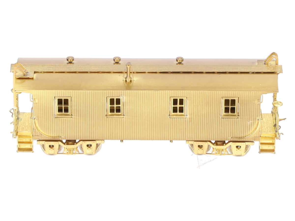 Overland OMI-1206 HO Scale BRASS Boston & Albany Caboose #1142 -Unpainted3 VG/Box