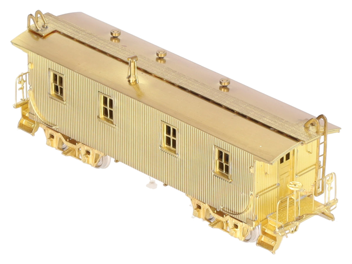 Overland OMI-1206 HO Scale BRASS Boston & Albany Caboose #1142 -Unpainted3 VG/Box