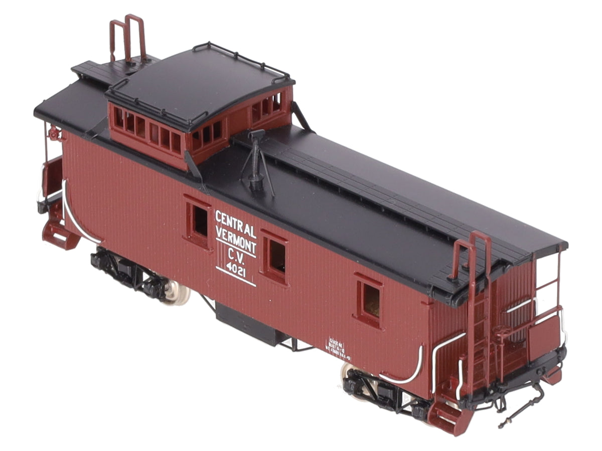 Pacific Fast Mail HO Scale Brass Central Vermont Wood Caboose- F/P EX/Box