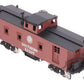 Pacific Fast Mail HO Brass Southern Railway Side Door Wood Caboose - painted/Box