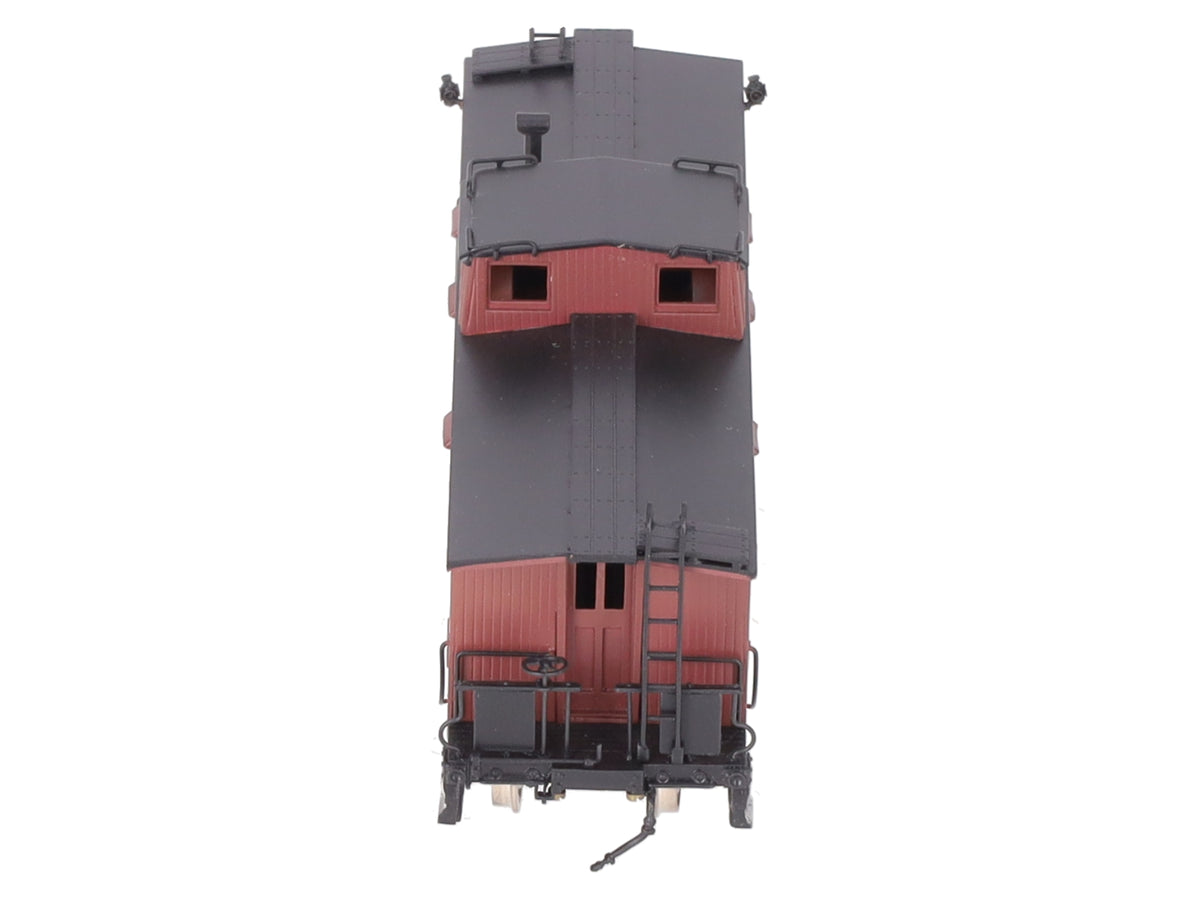 Pacific Fast Mail HO Brass Southern Railway Side Door Wood Caboose - painted/Box