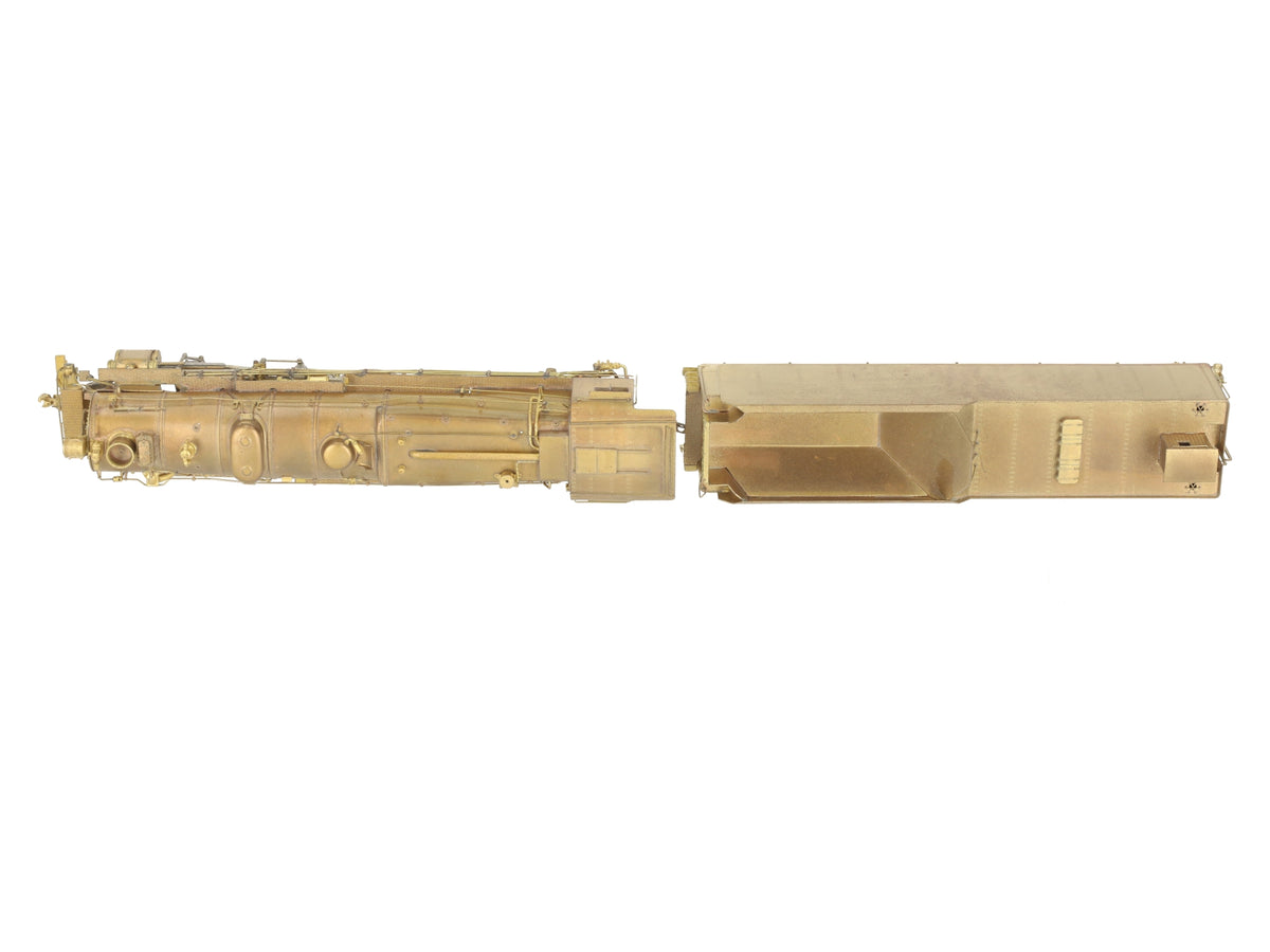 Sunset Models M-1A HO Brass PRR 4-8-2 M-1A Steam Locomotive & Tender- Unpainted VG/Box