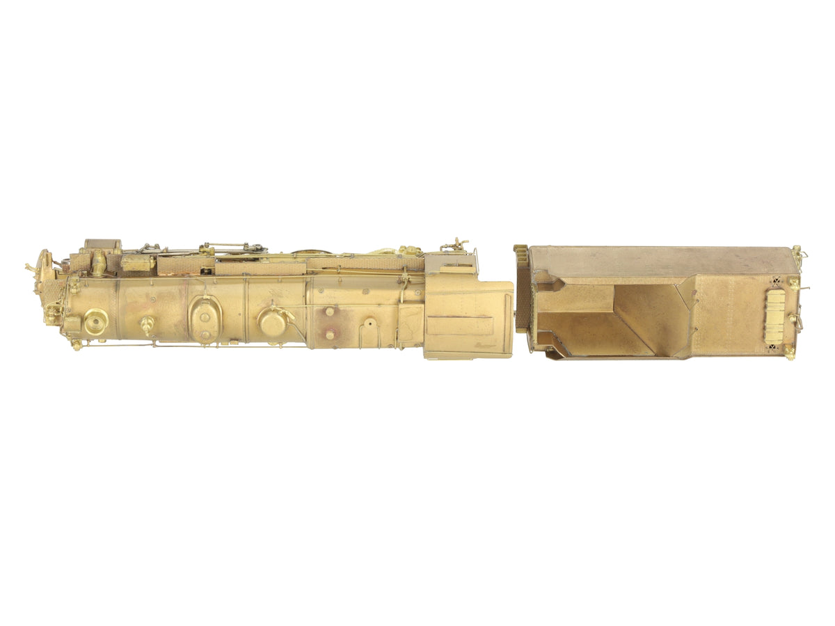 Sunset Models HO Scale BRASS PRR K-4 4-6-2 Steam Locomotive & Tender - Unpainted VG/Box