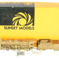 Sunset Models HO Scale BRASS PRR K-4 4-6-2 Steam Locomotive & Tender - Unpainted VG/Box