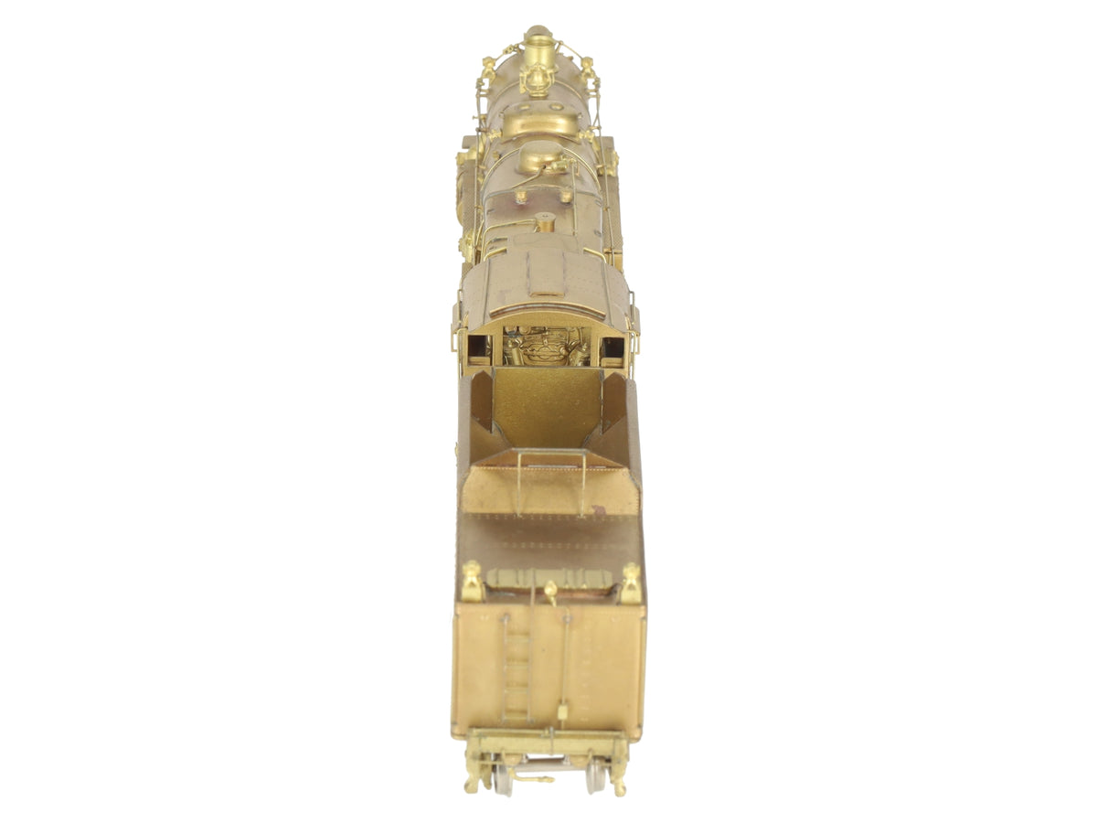 Sunset Models HO Scale BRASS PRR K-4 4-6-2 Steam Locomotive & Tender - Unpainted VG/Box