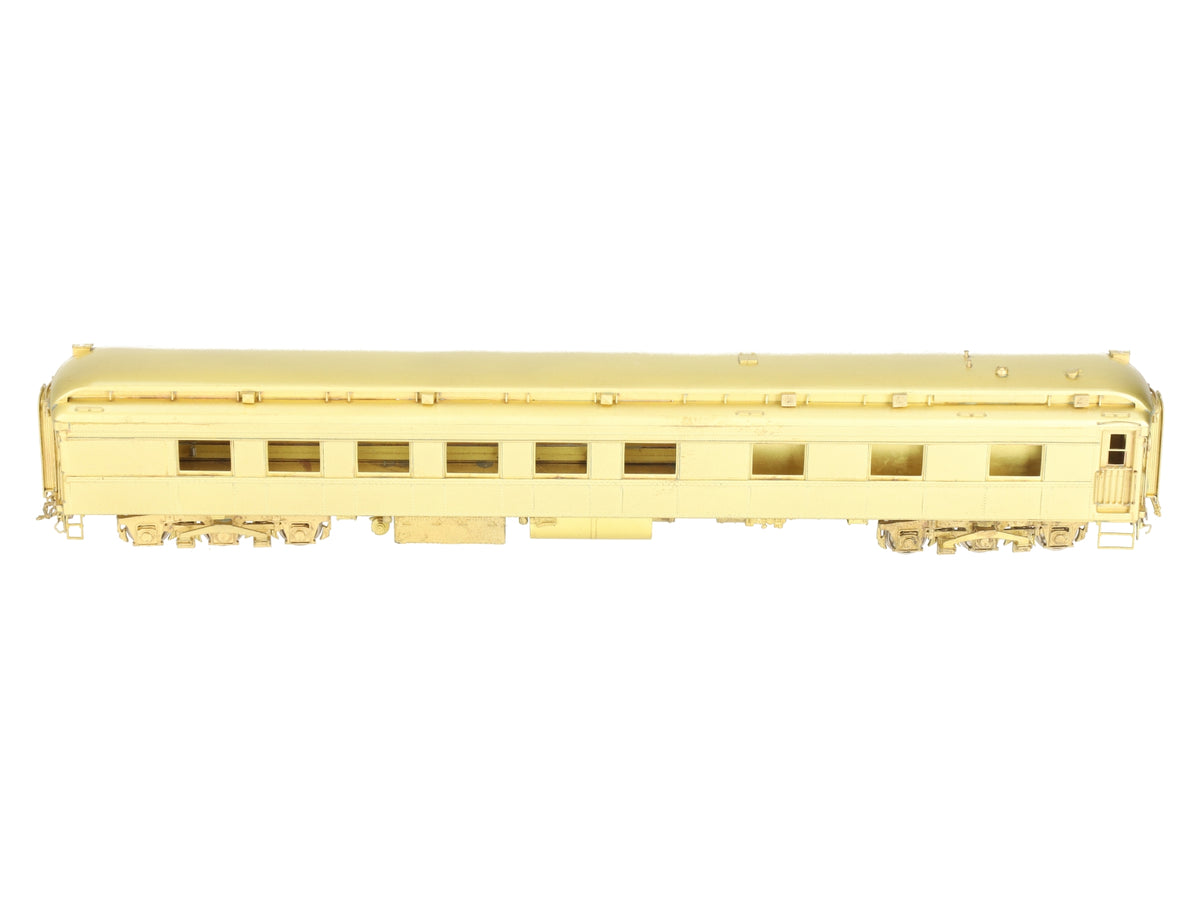 The P Company HO Scale BRASS Pennsylvania Railroad D78C Diner Car - Unpainted VG/Box