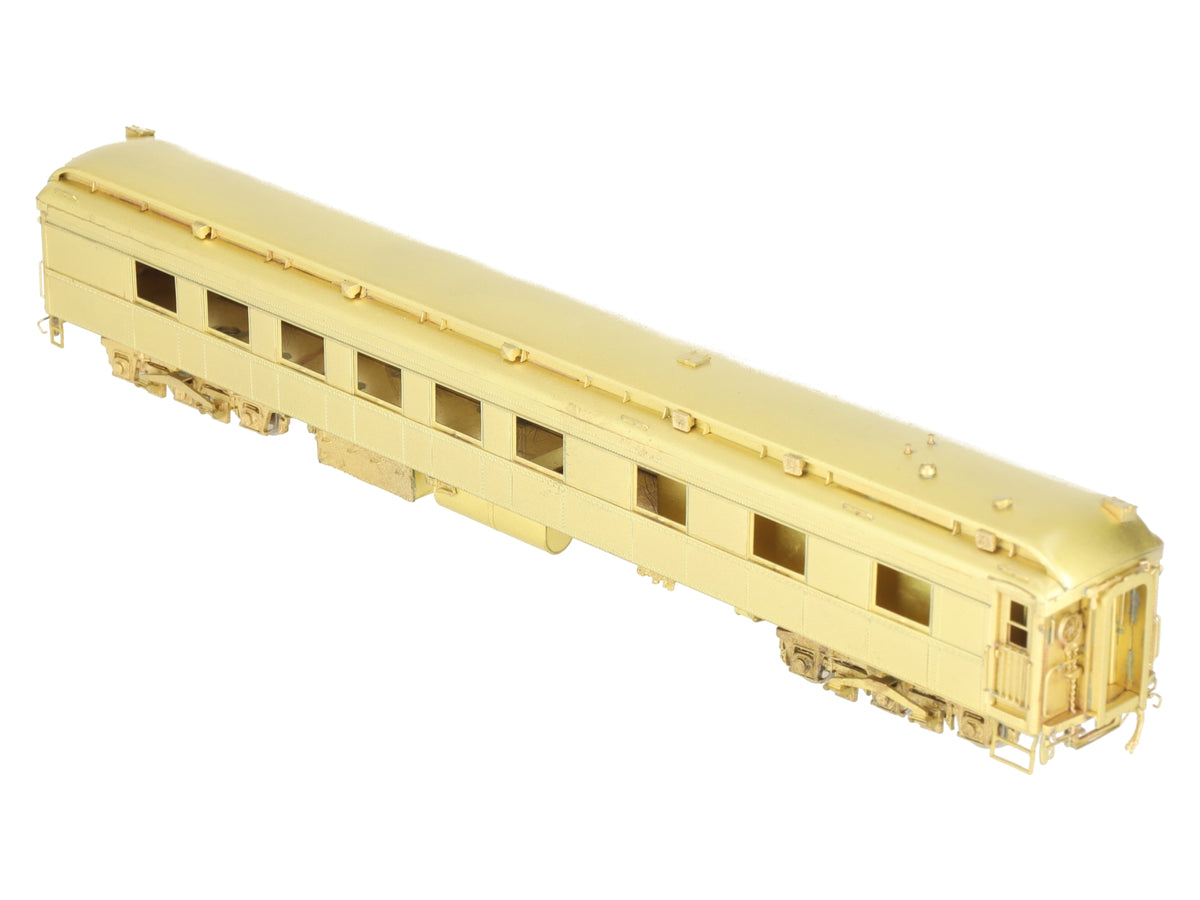 The P Company HO Scale BRASS Pennsylvania Railroad D78C Diner Car - Unpainted VG/Box